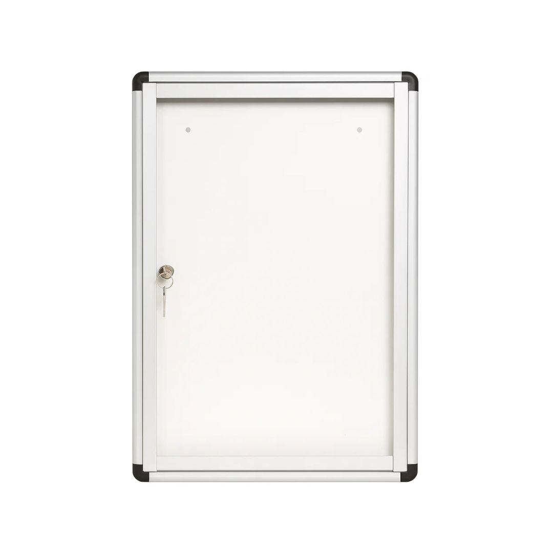 Bacheca magnetica con serratura modello 2180/4 Metalplus